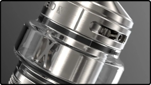 Les arrivées d'air situées sur le haut